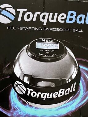 TorqueBall Self-Starting Gyroscope Hand Exerciser!Accepting Offers/Bundles!